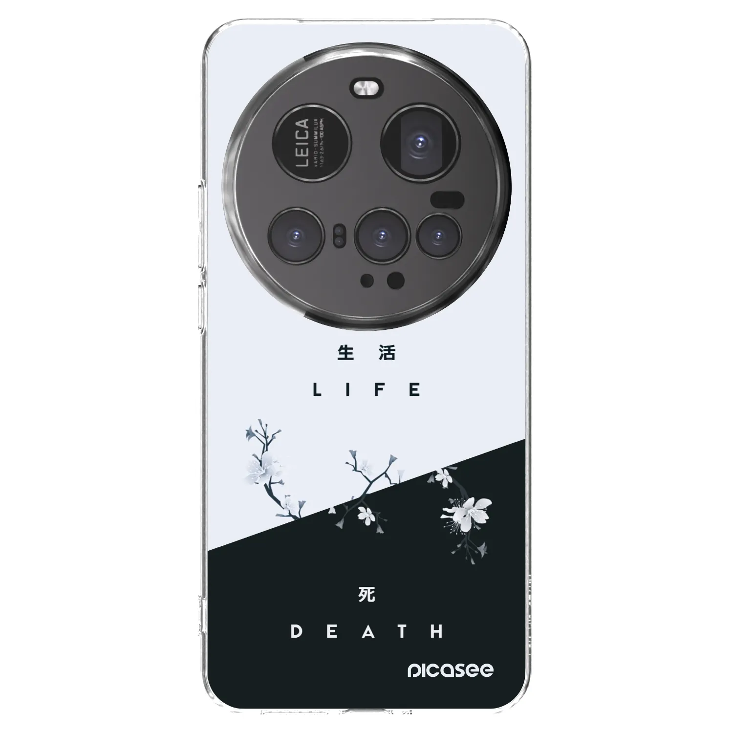 Picasee silikonski prozorni ovitek za Xiaomi 15 Ultra - Life - Death