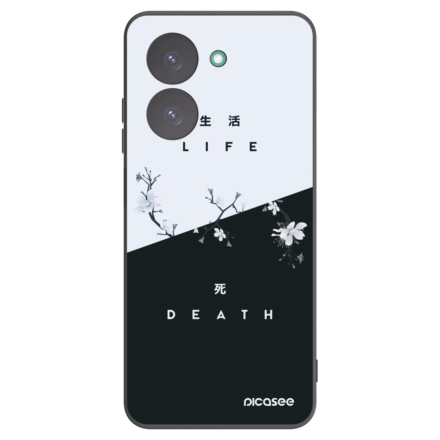 Picasee silikonski črni ovitek za Xiaomi Redmi A5 - Life - Death