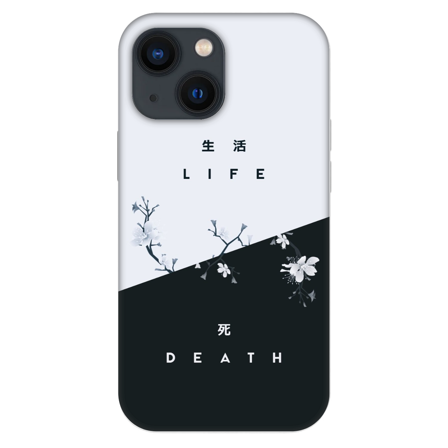 Picasee Fashion Case za Apple iPhone 13 mini - Life - Death