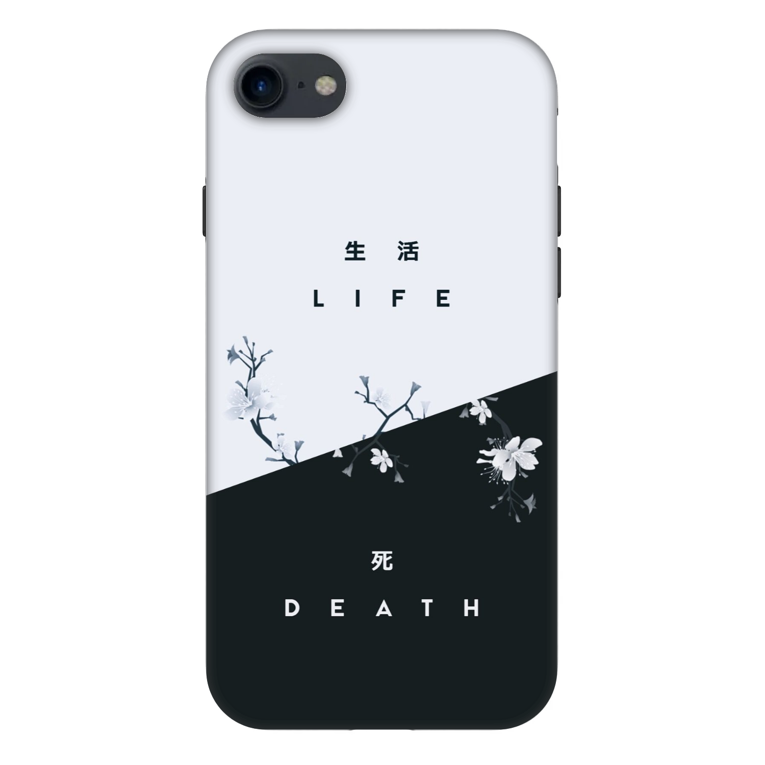 Picasee Fashion Case za Apple iPhone 7 - Life - Death