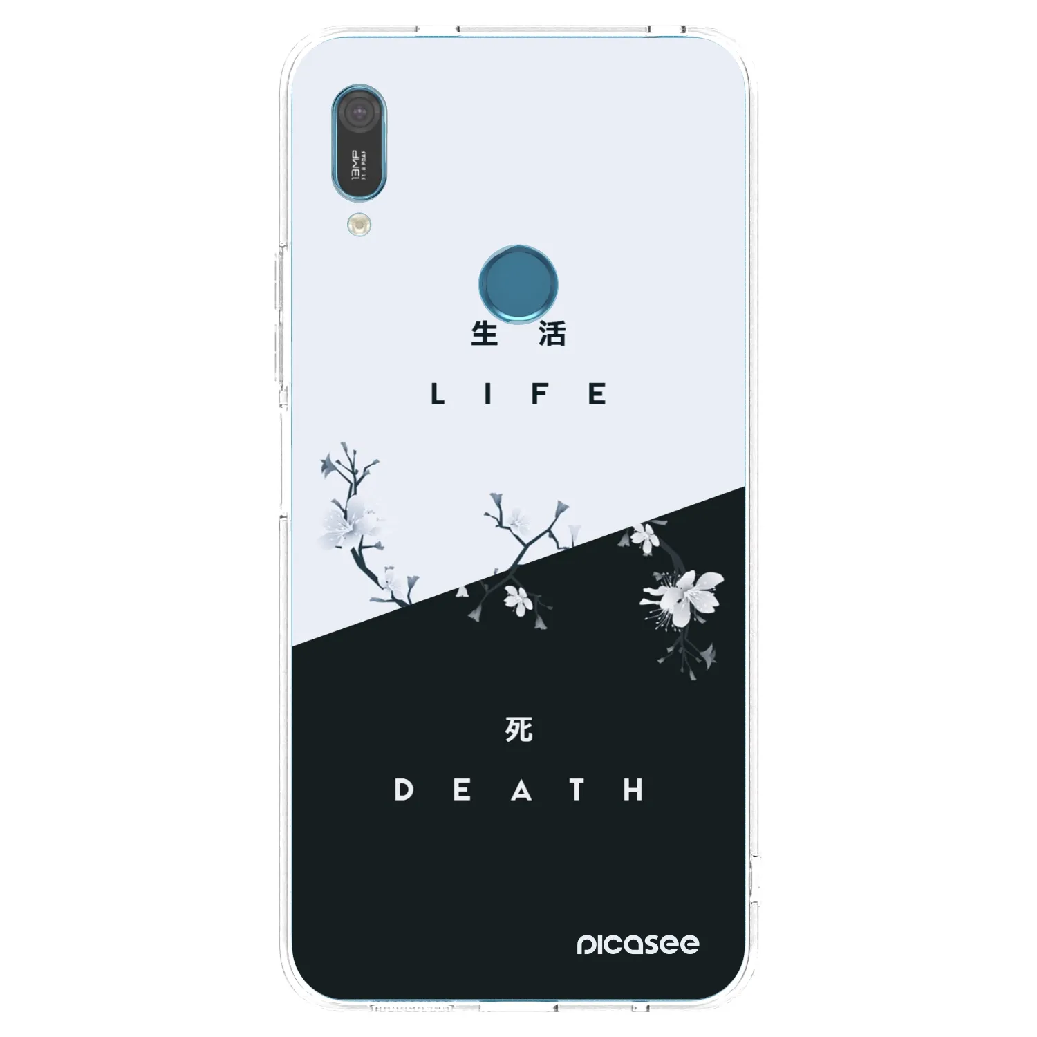 Picasee silikonski prozorni ovitek za Huawei Y6 2019 - Life - Death