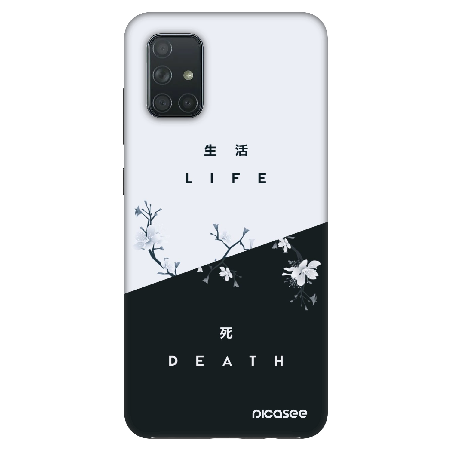Picasee Fashion Case za Samsung Galaxy A71 A715F - Life - Death