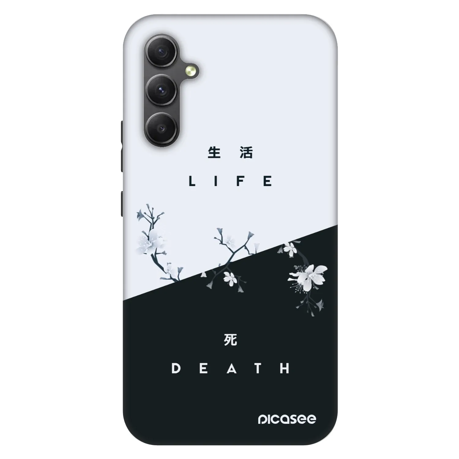Picasee Fashion Case za Samsung Galaxy A34 5G A346B - Life - Death