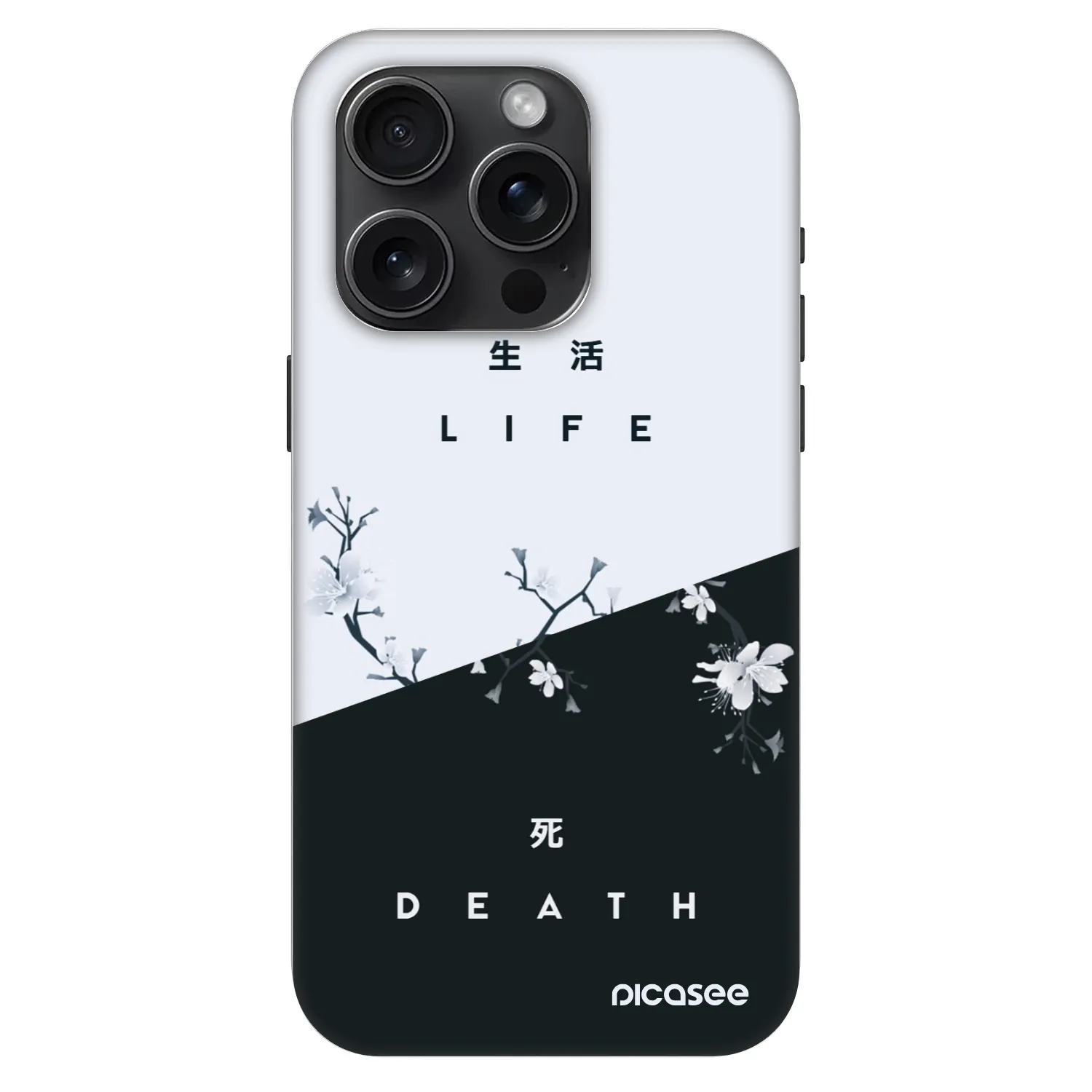 Picasee Fashion Case MagSafe za Apple iPhone 15 Pro - Life - Death