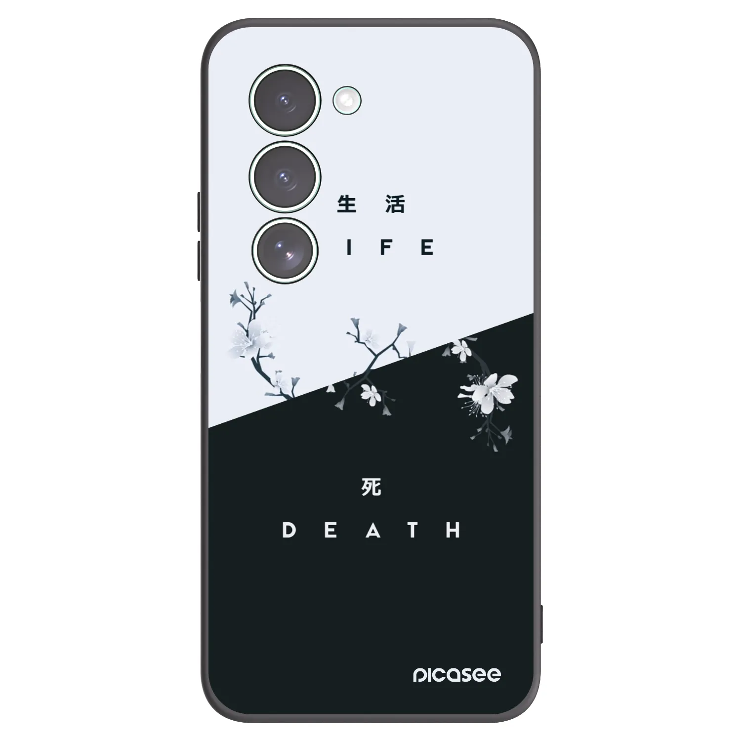 Picasee silikonski črni ovitek za Xiaomi Redmi 15 5G - Life - Death