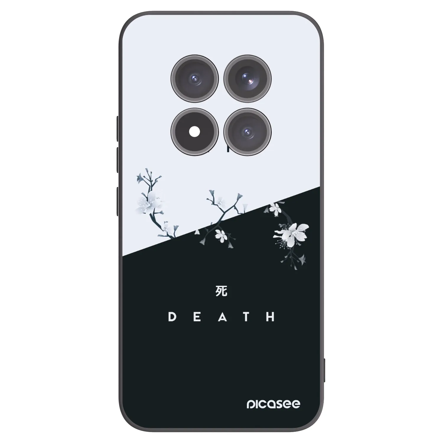 Picasee silikonski črni ovitek za Xiaomi Redmi Note 15 Pro+ - Life - Death