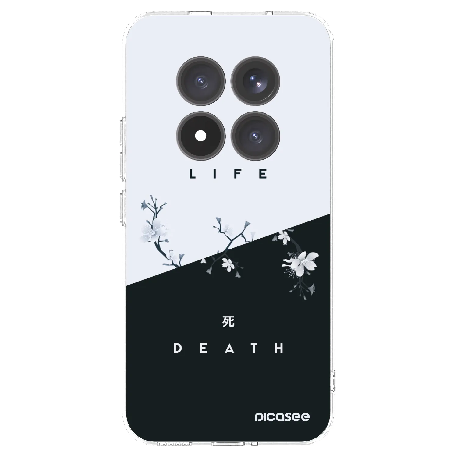 Picasee silikonski prozorni ovitek za Xiaomi Redmi Note 15 Pro+ - Life - Death