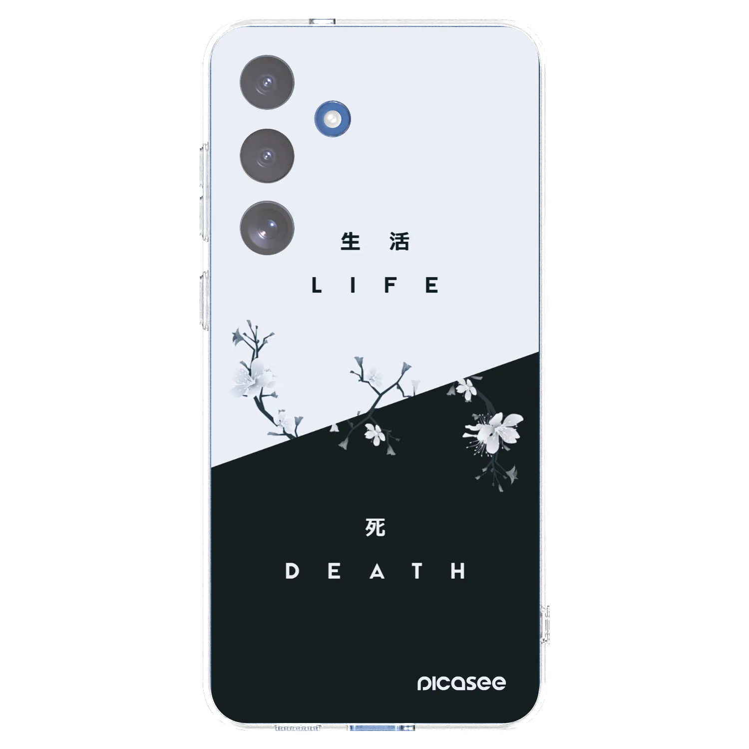 Picasee silikonski prozorni ovitek za Samsung Galaxy S25 FE 5G - Life - Death