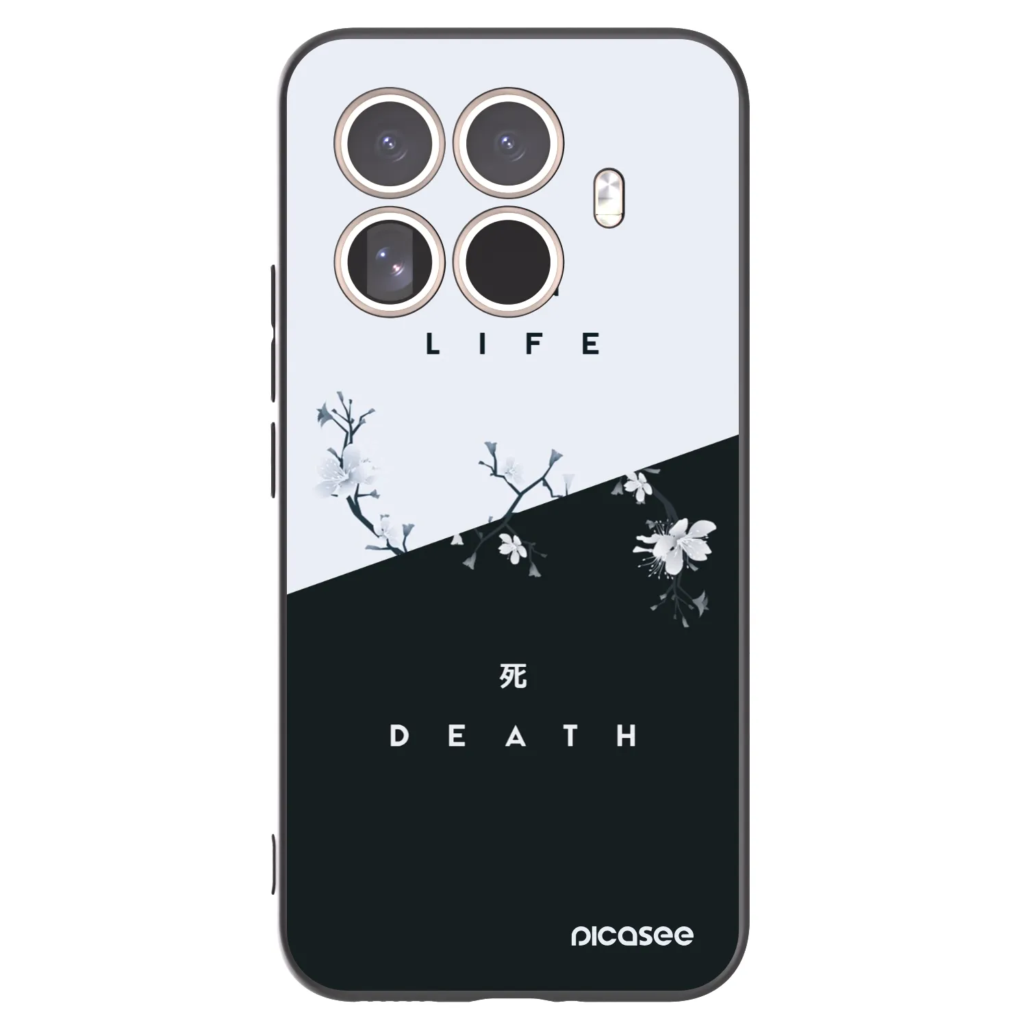 Picasee silikonski črni ovitek za Xiaomi 15T Pro - Life - Death