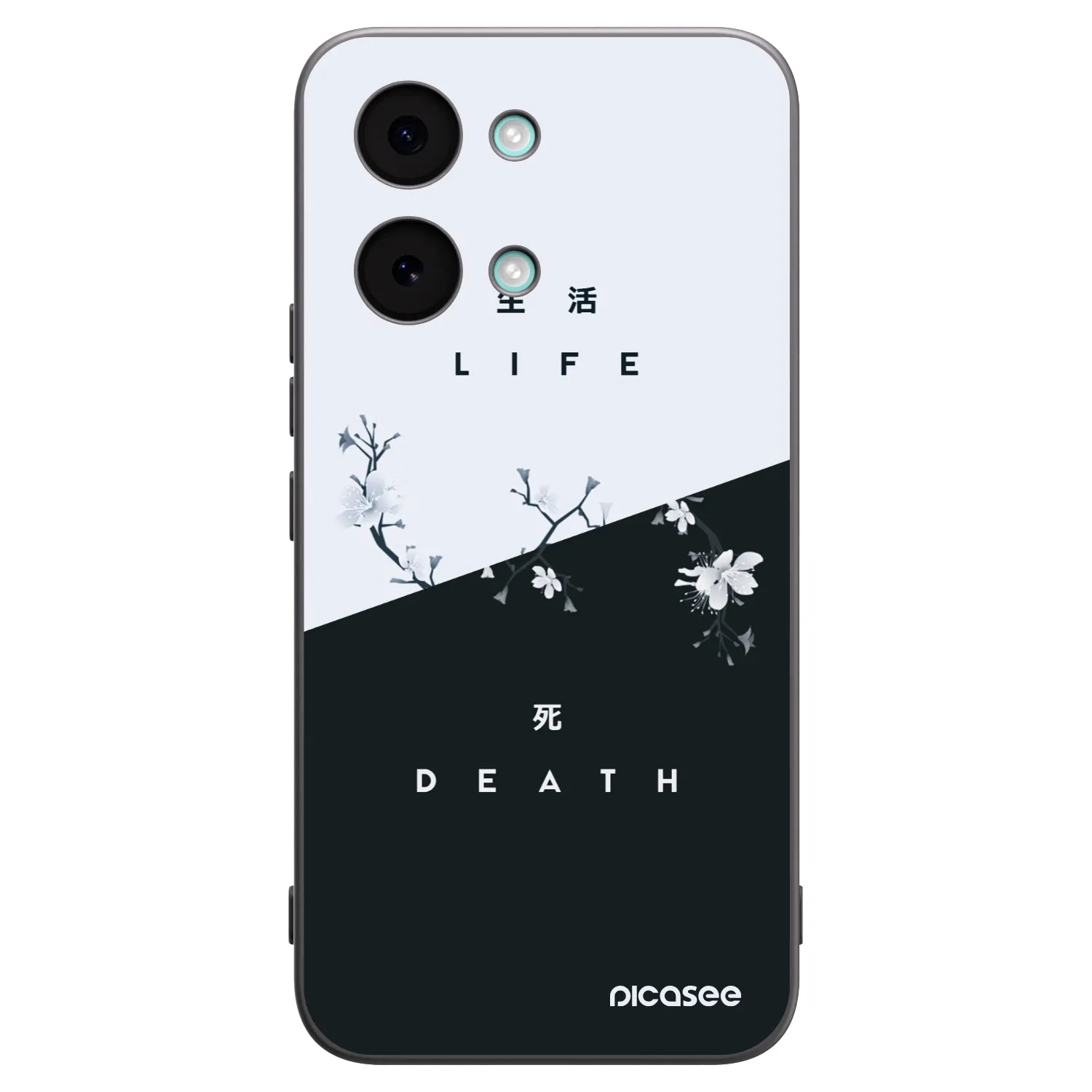 Picasee silikonski črni ovitek za Xiaomi Poco X8 Pro Max - Life - Death