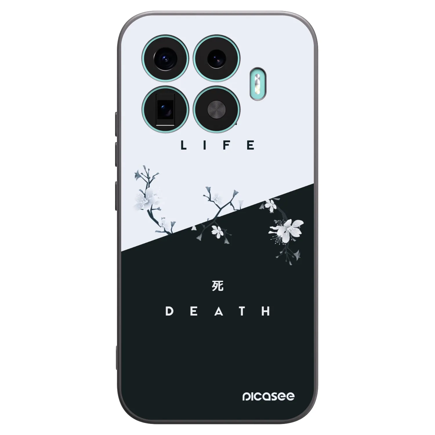 Picasee silikonski črni ovitek za Xiaomi 17T - Life - Death