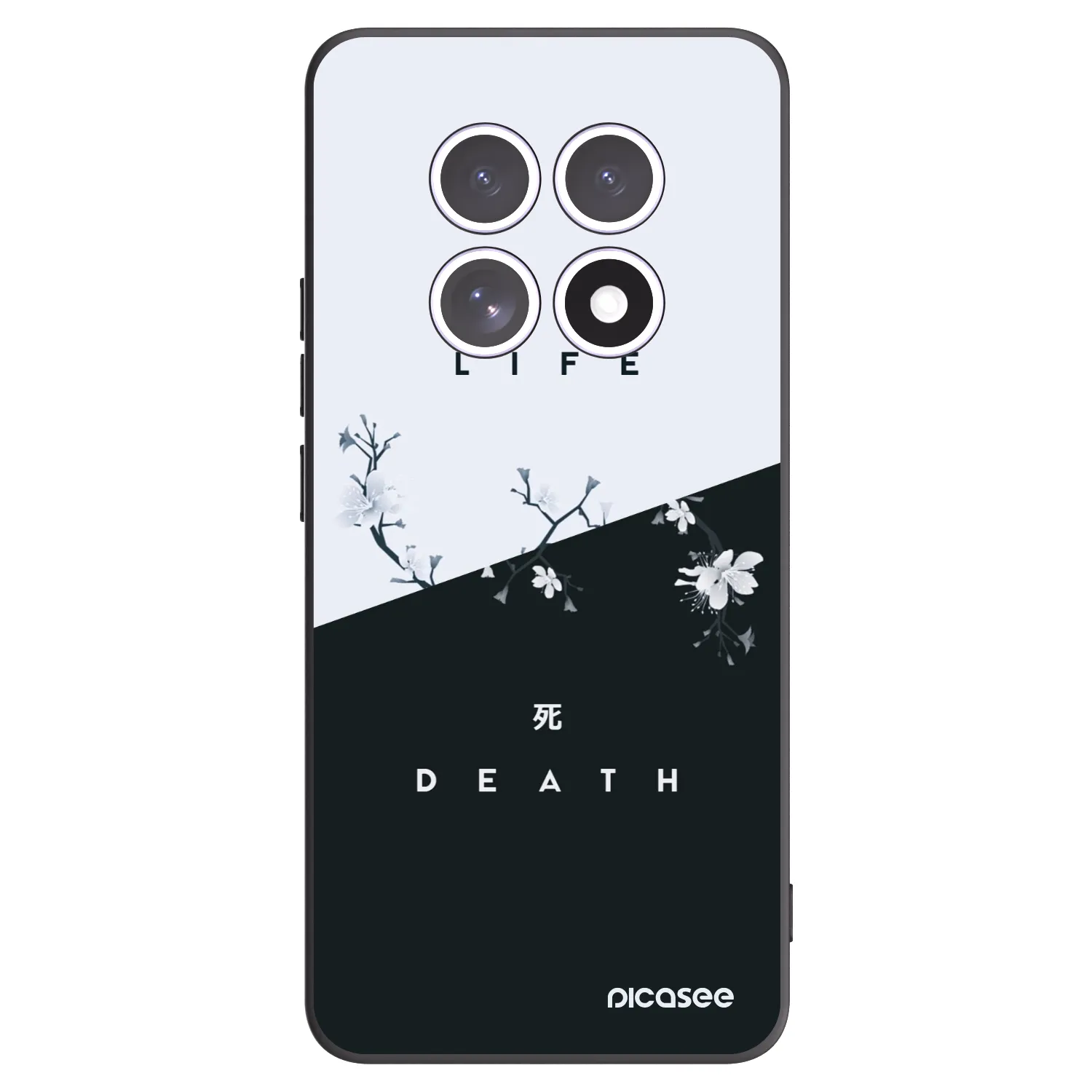 Picasee silikonski črni ovitek za Xiaomi Redmi Note 15 5G - Life - Death