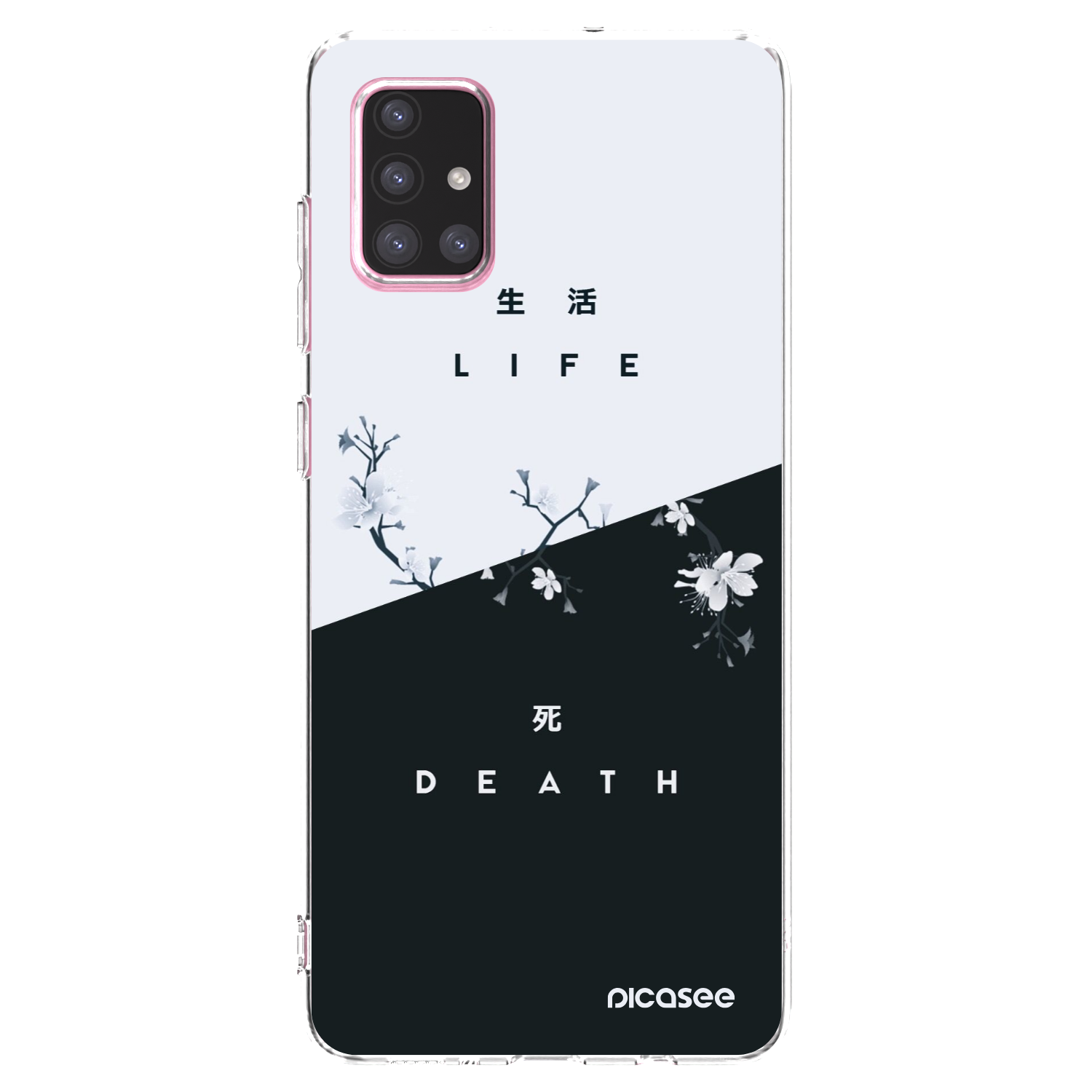 Picasee silikonski prozorni ovitek za Samsung Galaxy A71 A715F - Life - Death