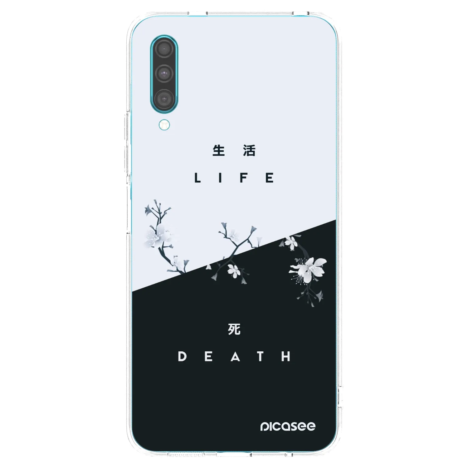 Picasee silikonski prozorni ovitek za Samsung Galaxy A30s A307F - Life - Death