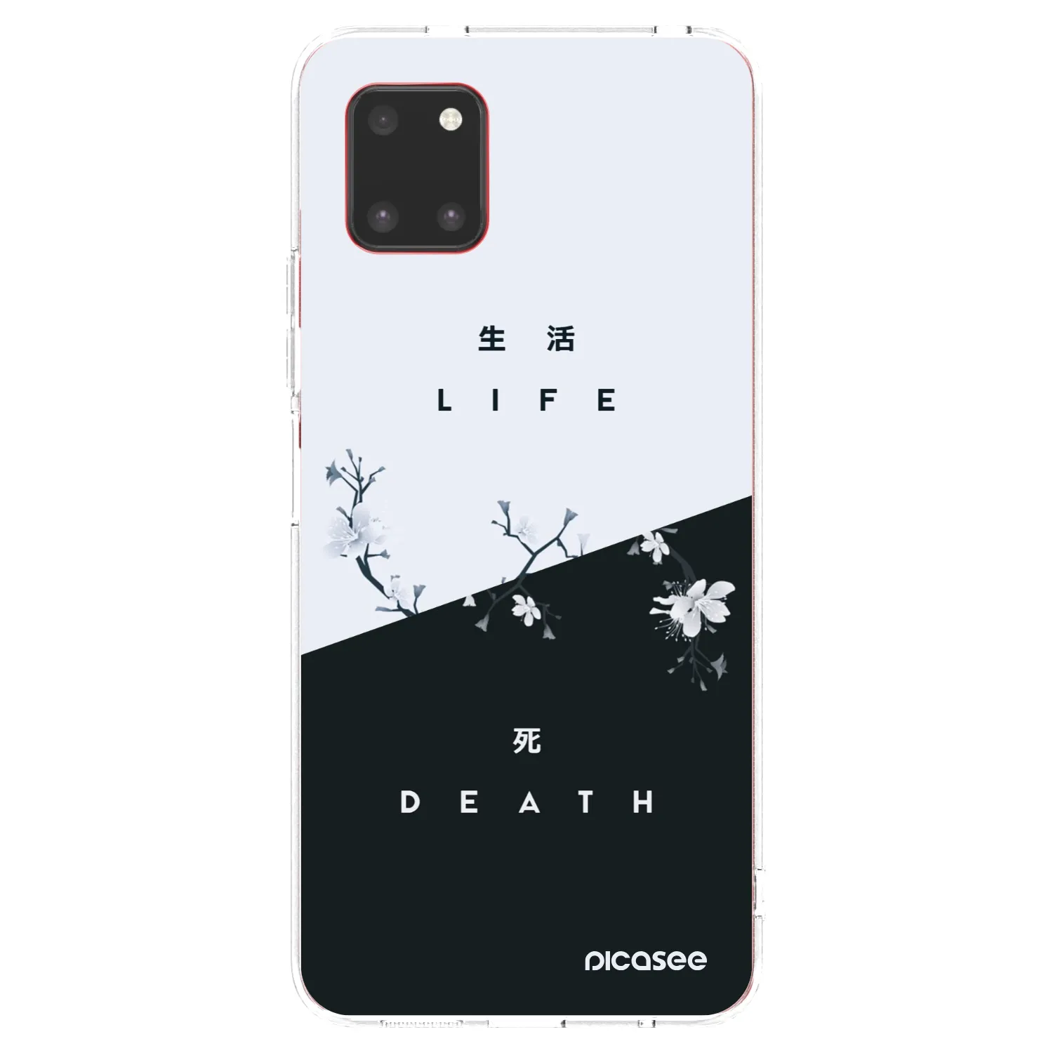 Picasee silikonski prozorni ovitek za Samsung Galaxy Note 10 Lite N770F - Life - Death