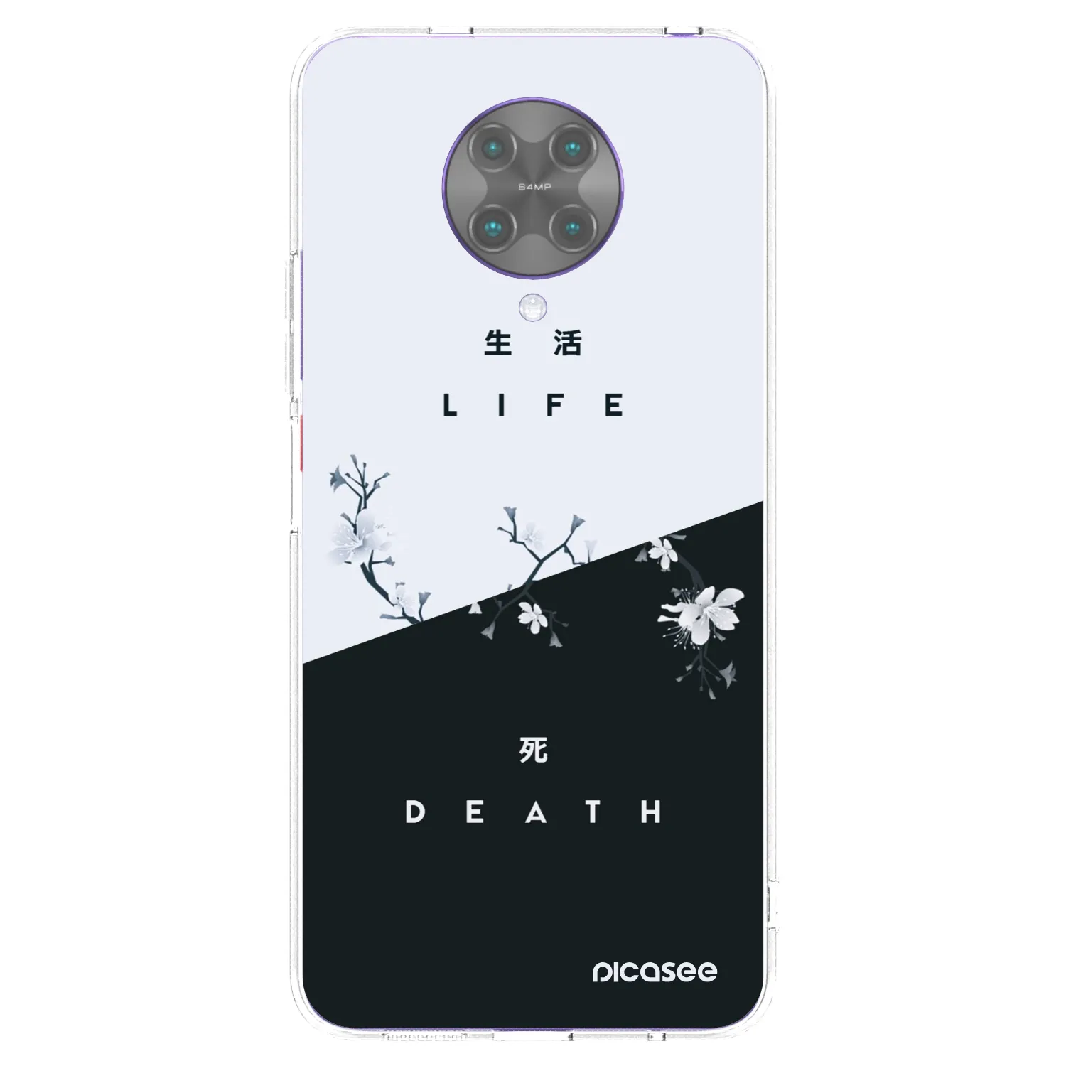 Picasee silikonski prozorni ovitek za Xiaomi Poco F2 Pro - Life - Death