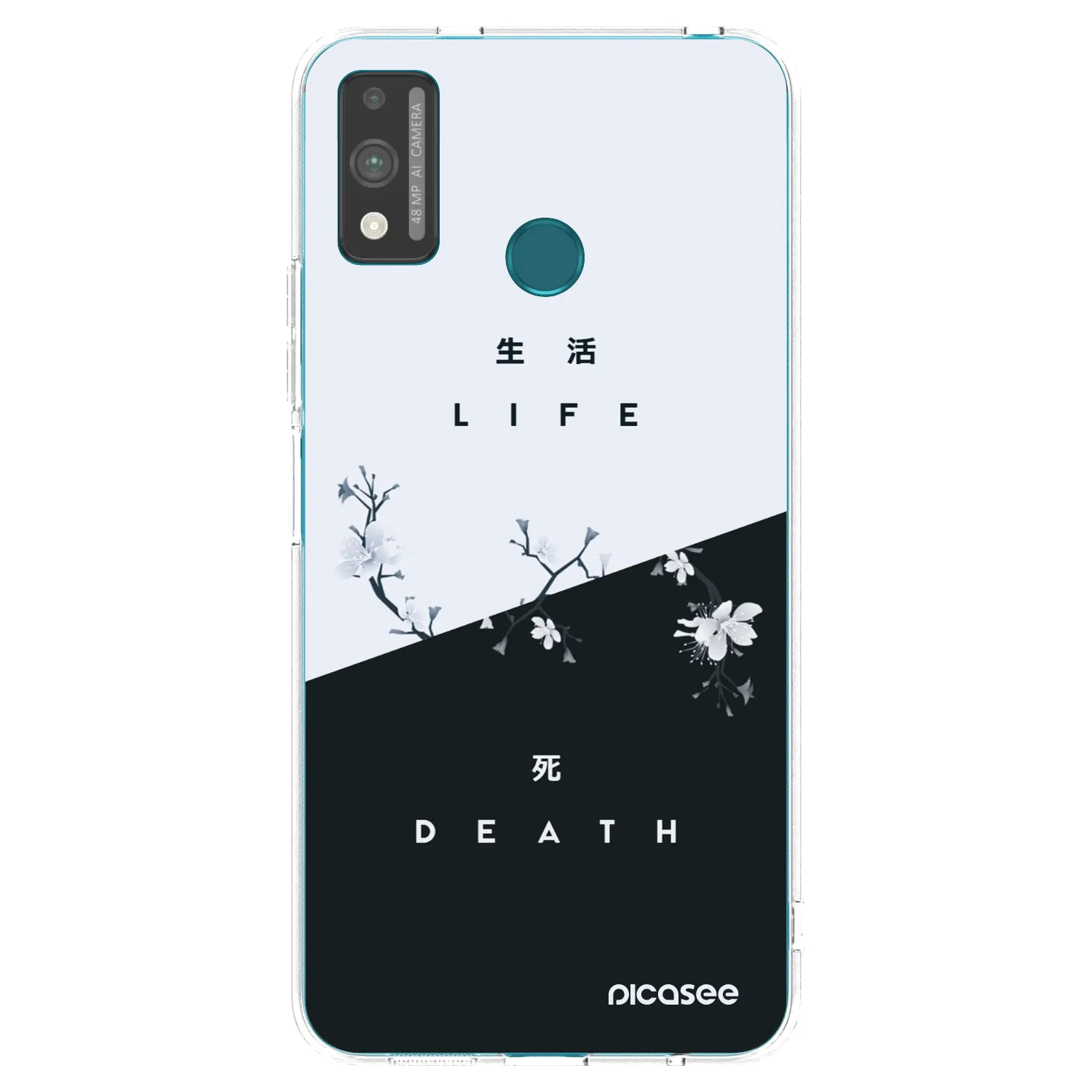 Picasee silikonski prozorni ovitek za Honor 9X Lite - Life - Death