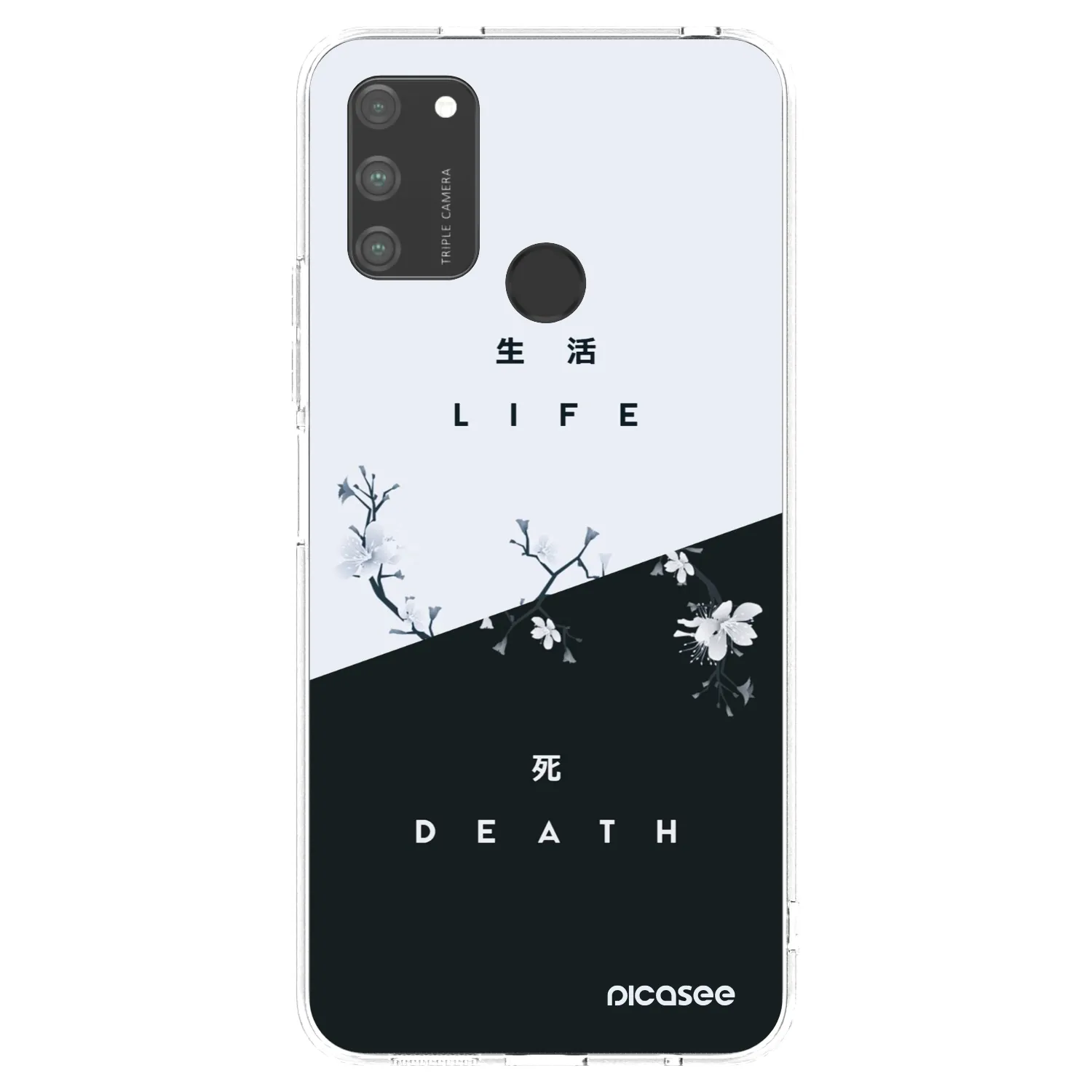 Picasee silikonski prozorni ovitek za Honor 9A - Life - Death