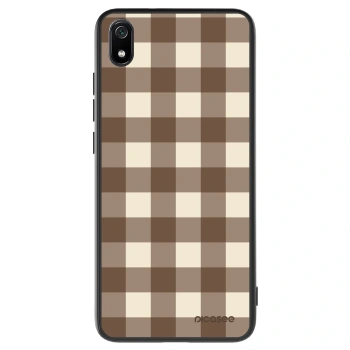 Ovitek za Xiaomi Redmi 7A - Brown grid