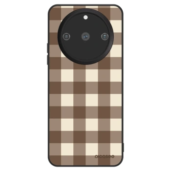 Ovitek za Realme 11 Pro+ - Brown grid