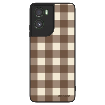 Ovitek za Motorola Moto G06 - Brown grid