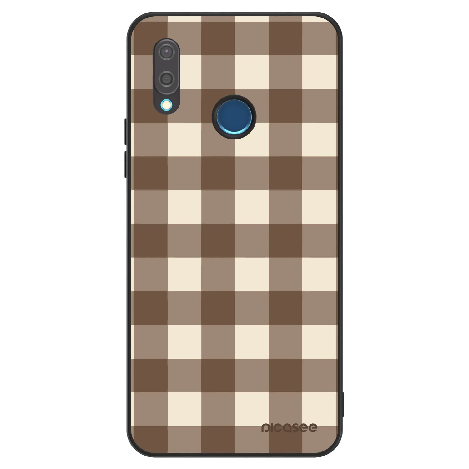 Picasee ULTIMATE CASE za Huawei P20 Lite - Brown grid