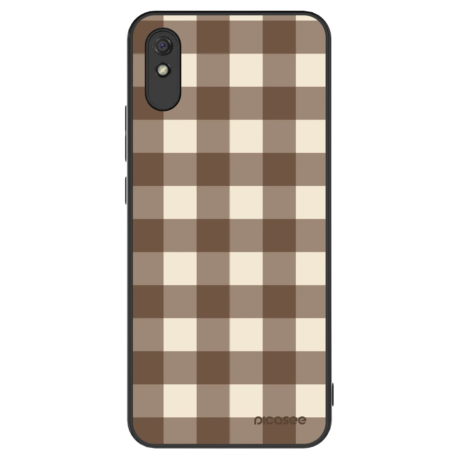 Picasee ULTIMATE CASE za Xiaomi Redmi 9A - Brown grid
