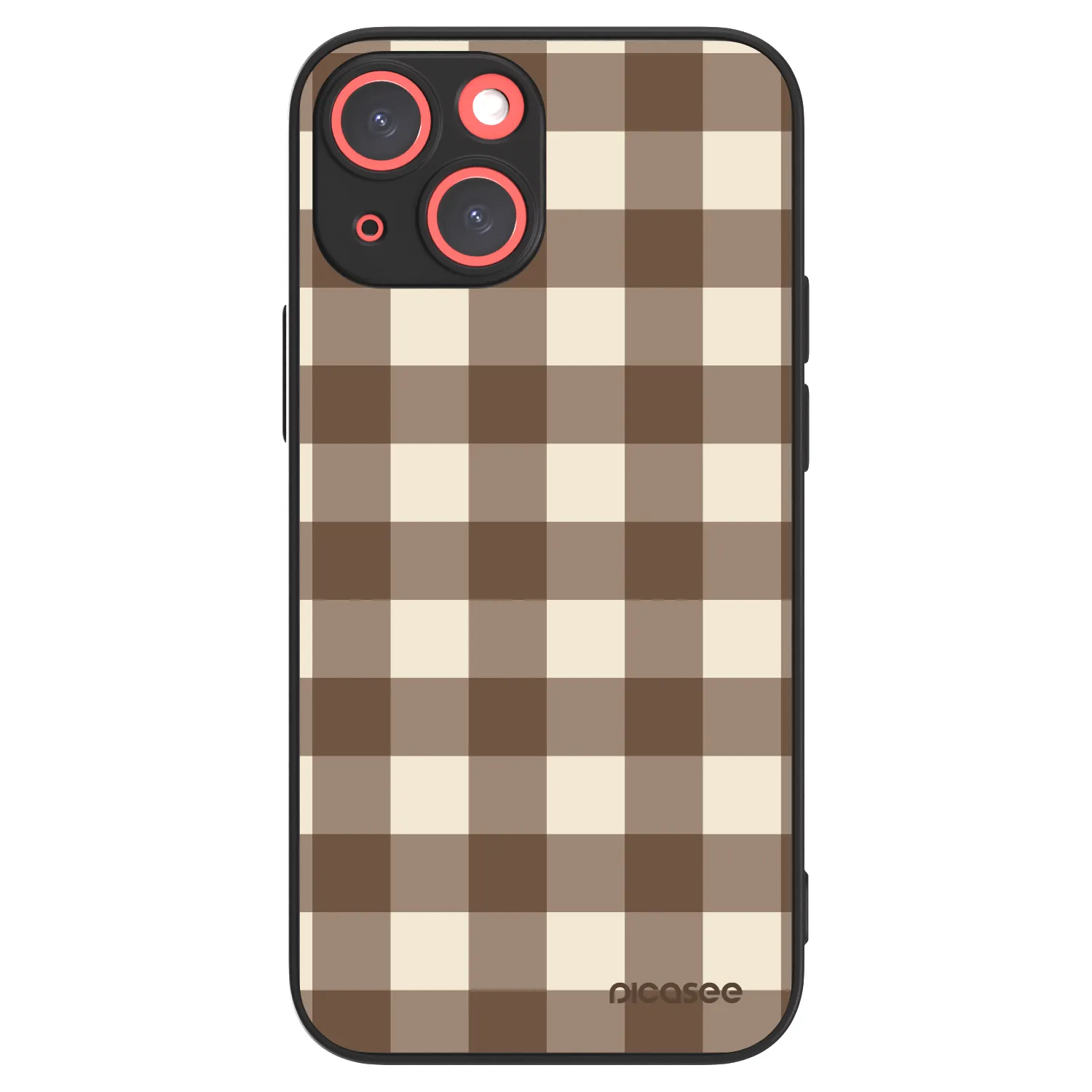 Picasee ULTIMATE CASE za Apple iPhone 13 mini - Brown grid