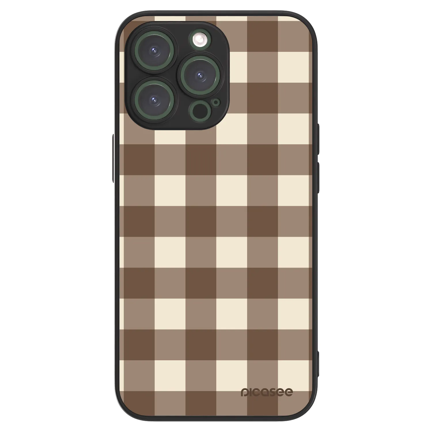 Picasee ULTIMATE CASE za Apple iPhone 13 Pro - Brown grid