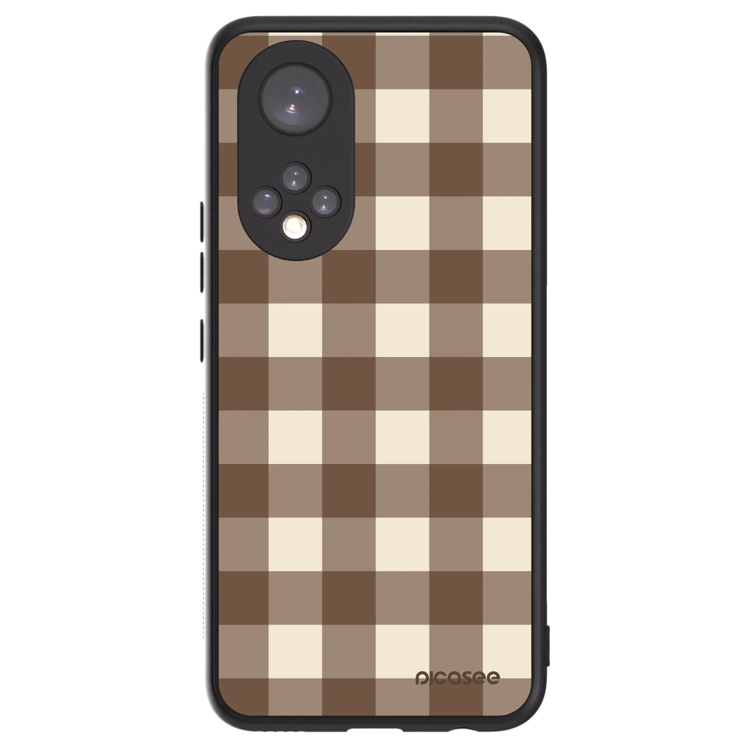 Picasee ULTIMATE CASE za Honor 50 5G - Brown grid