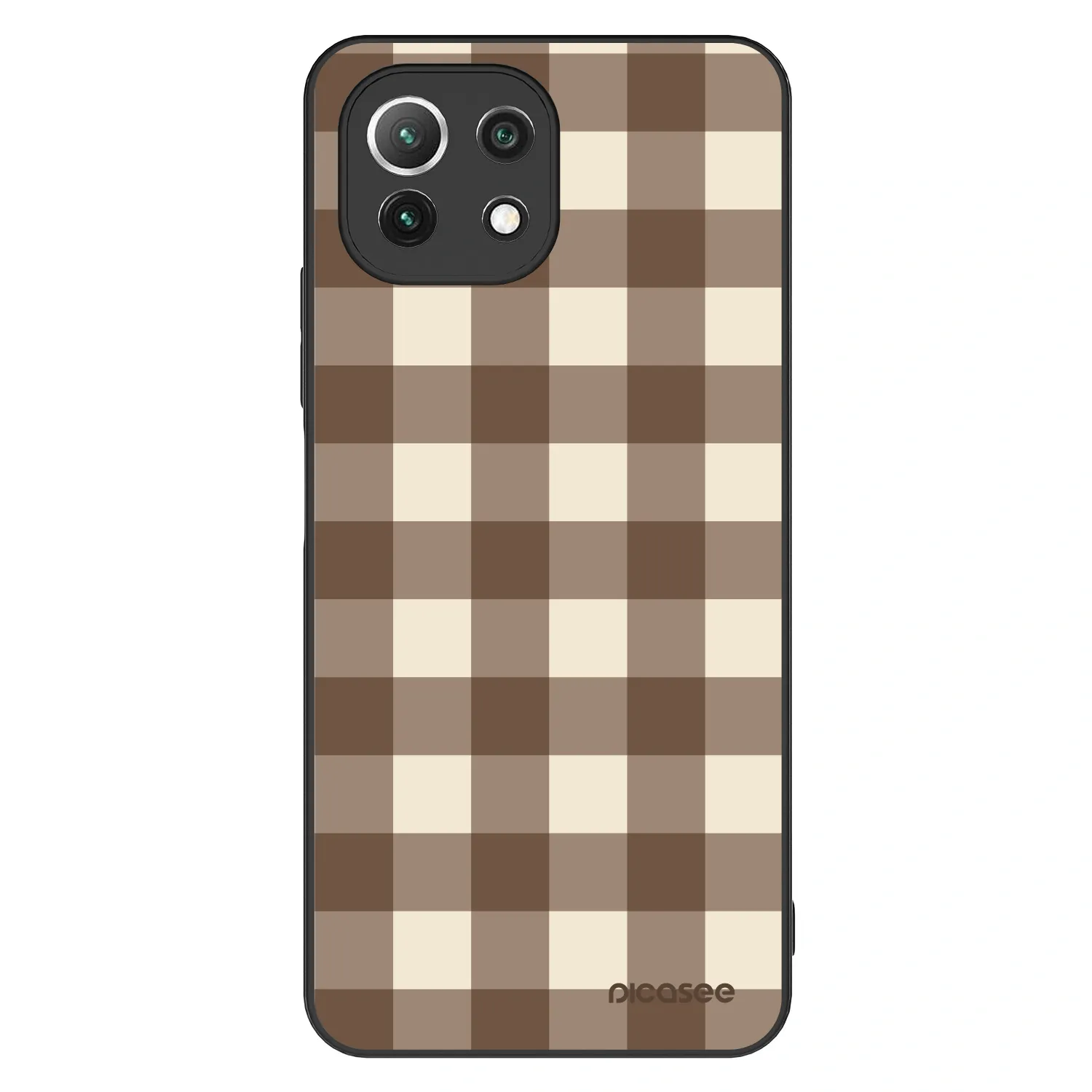 Picasee ULTIMATE CASE za Xiaomi 11 Lite 5G NE - Brown grid