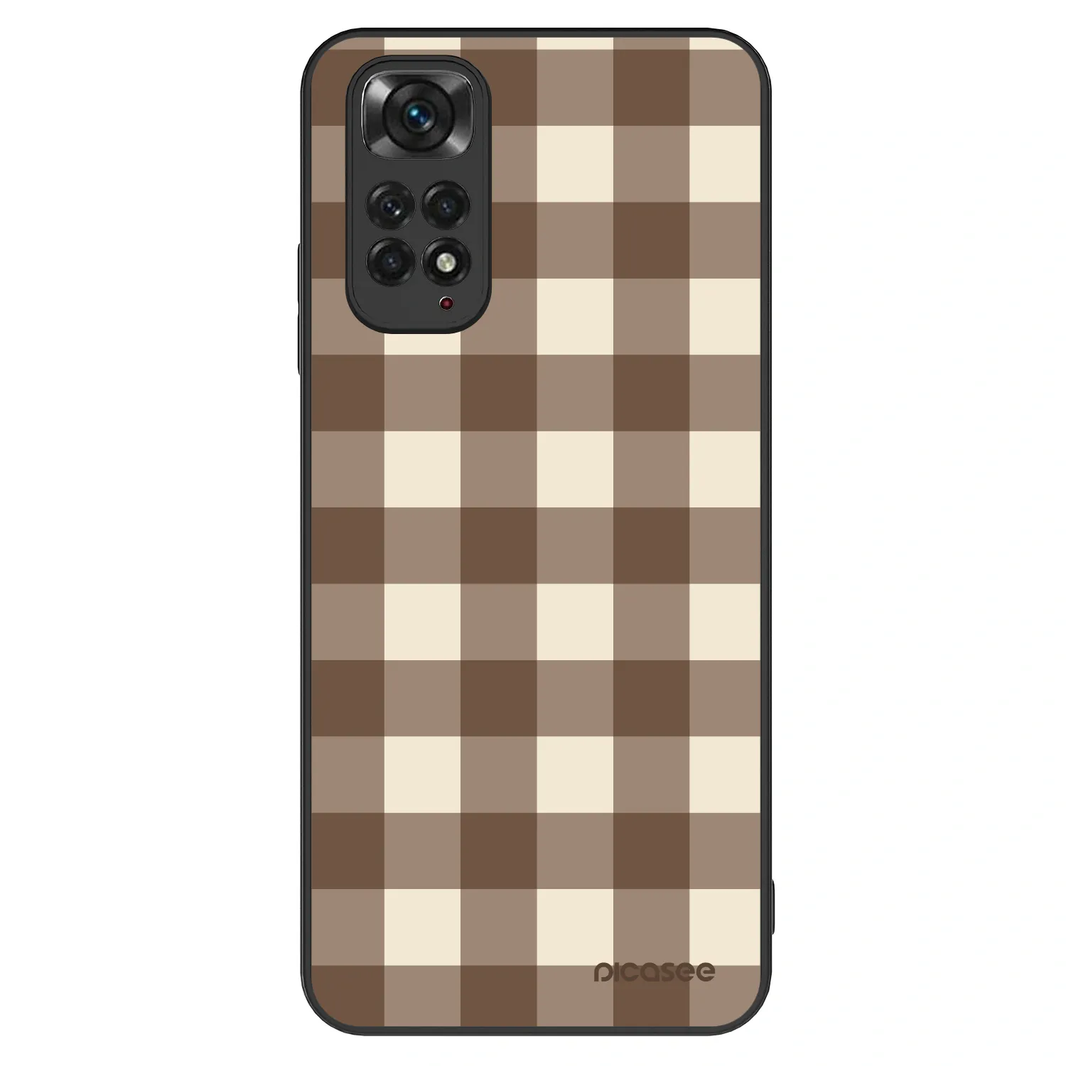 Picasee ULTIMATE CASE za Xiaomi Redmi Note 11S 4G - Brown grid