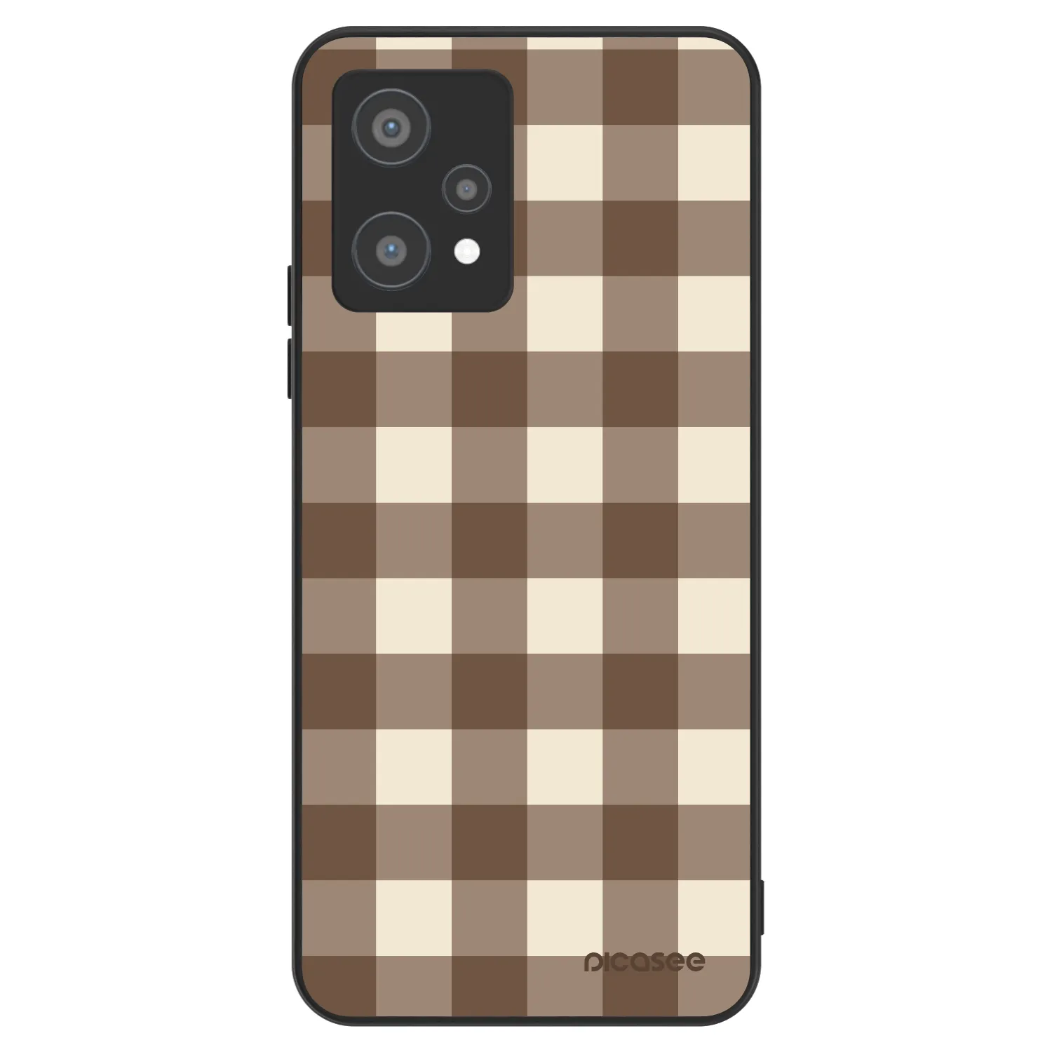 Picasee ULTIMATE CASE za Realme 9 Pro 5G - Brown grid