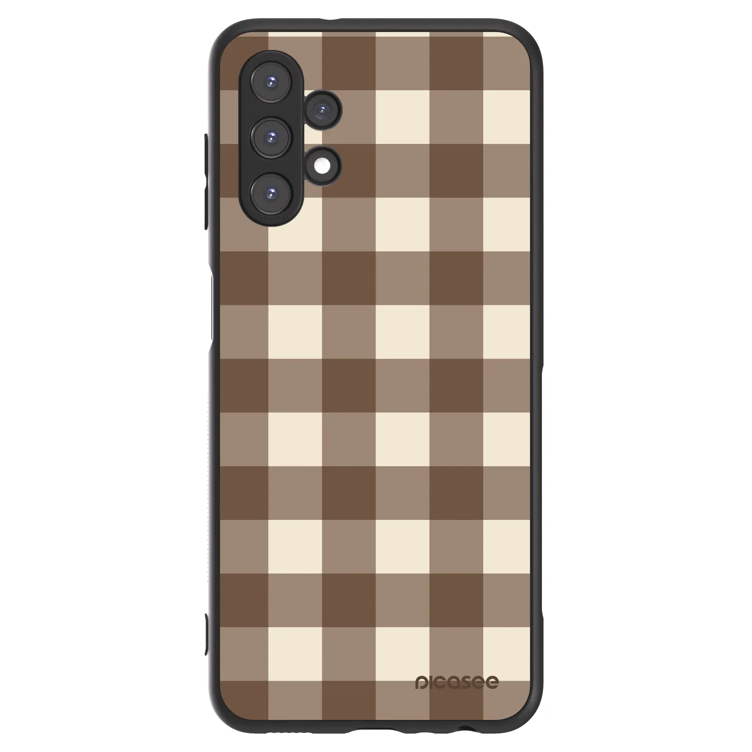 Picasee ULTIMATE CASE za Samsung Galaxy A13 4G A135 - Brown grid