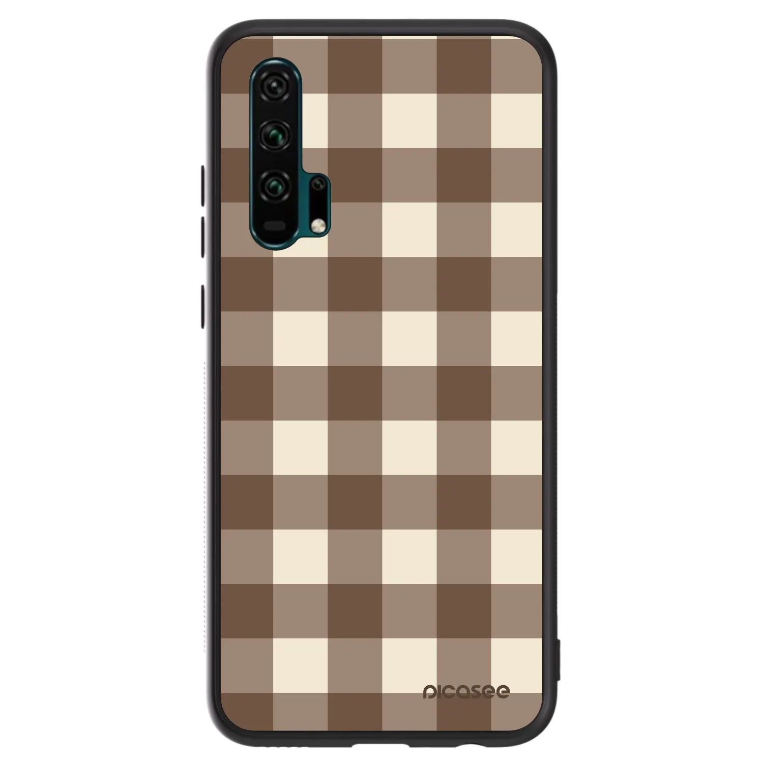 Picasee ULTIMATE CASE za Honor 20 Pro - Brown grid