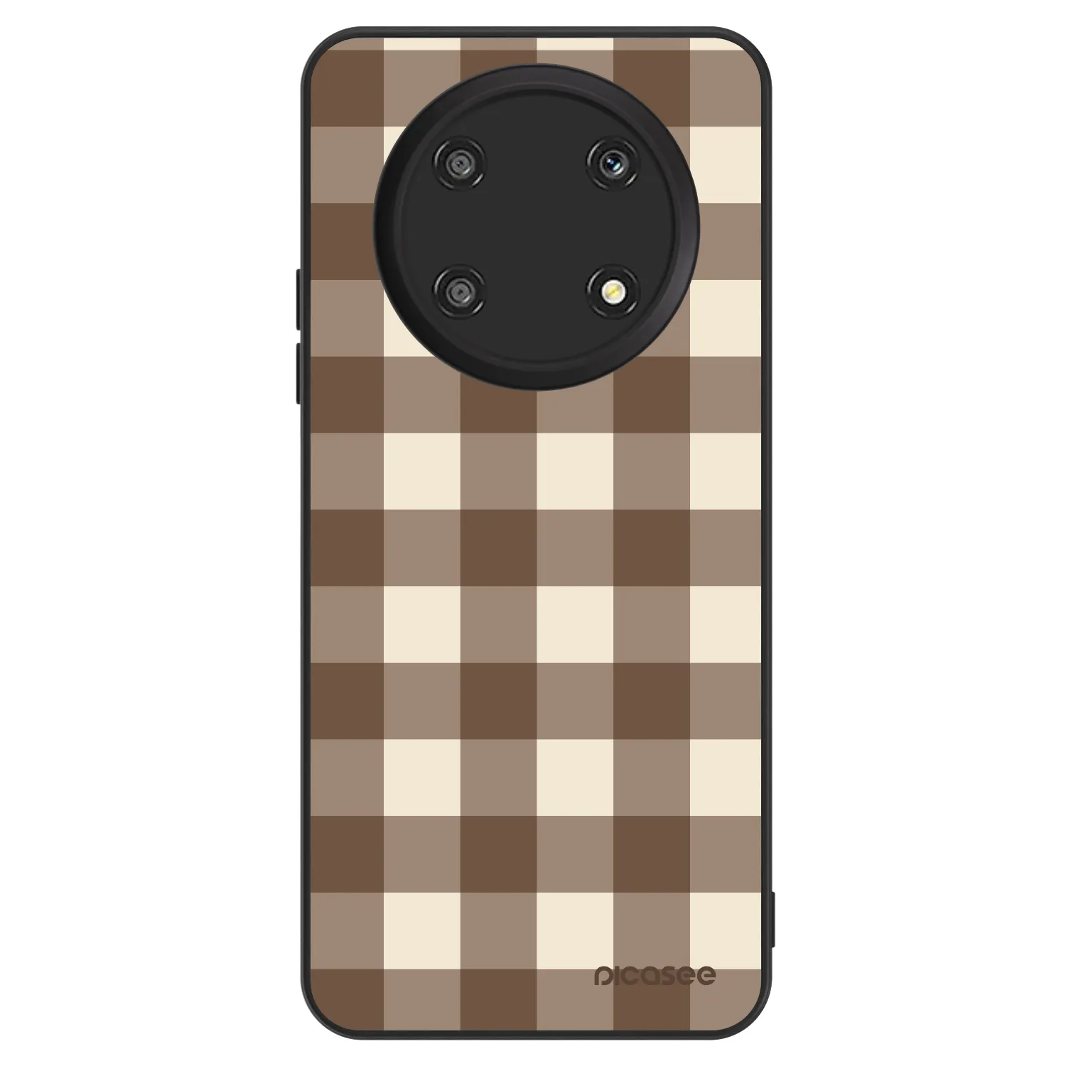 Picasee ULTIMATE CASE za Honor Magic4 Lite 5G - Brown grid
