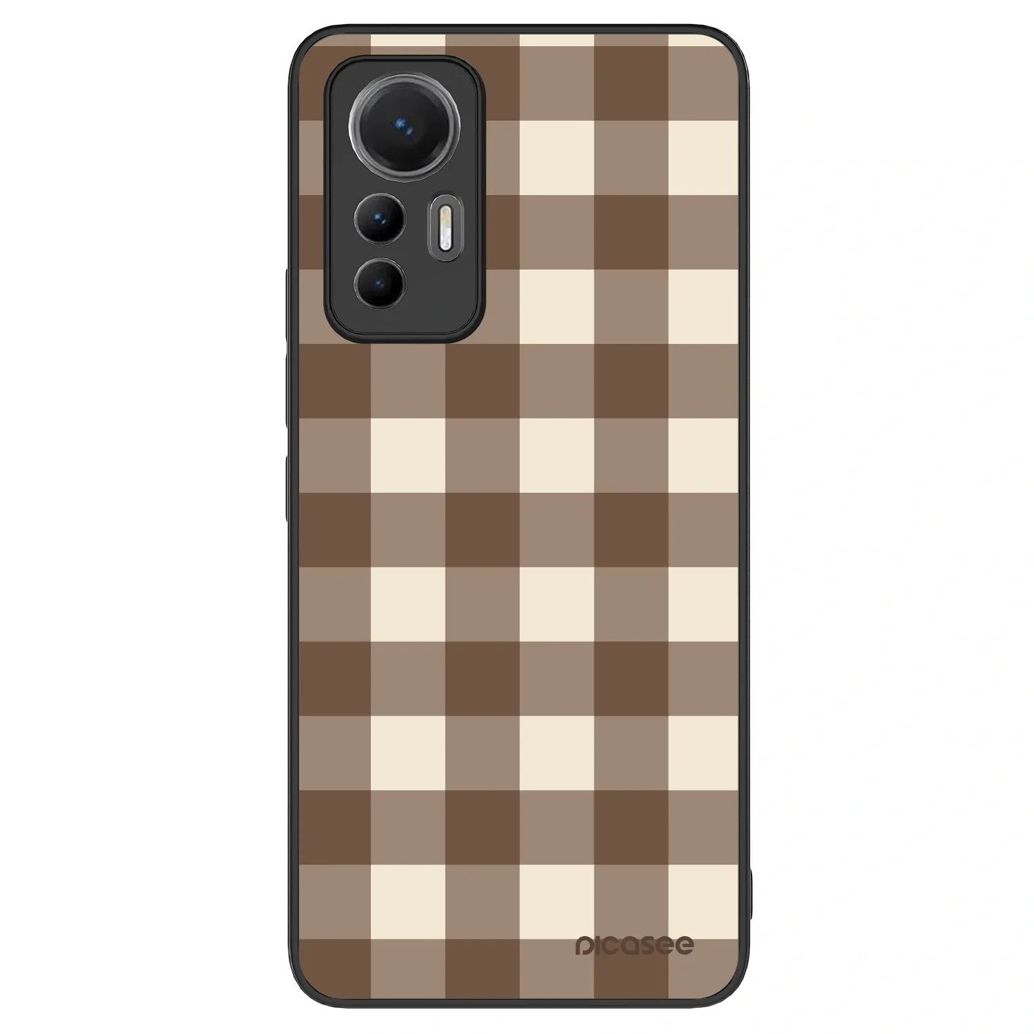 Picasee ULTIMATE CASE za Xiaomi 12 Lite - Brown grid
