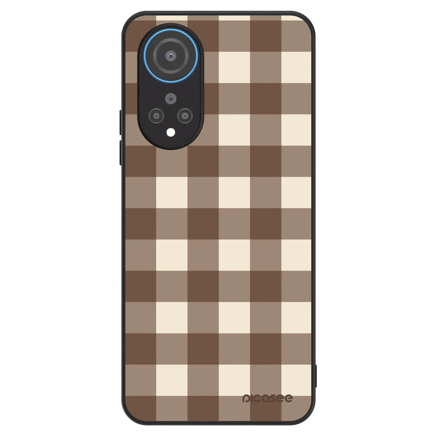 Picasee ULTIMATE CASE za Honor X7 - Brown grid