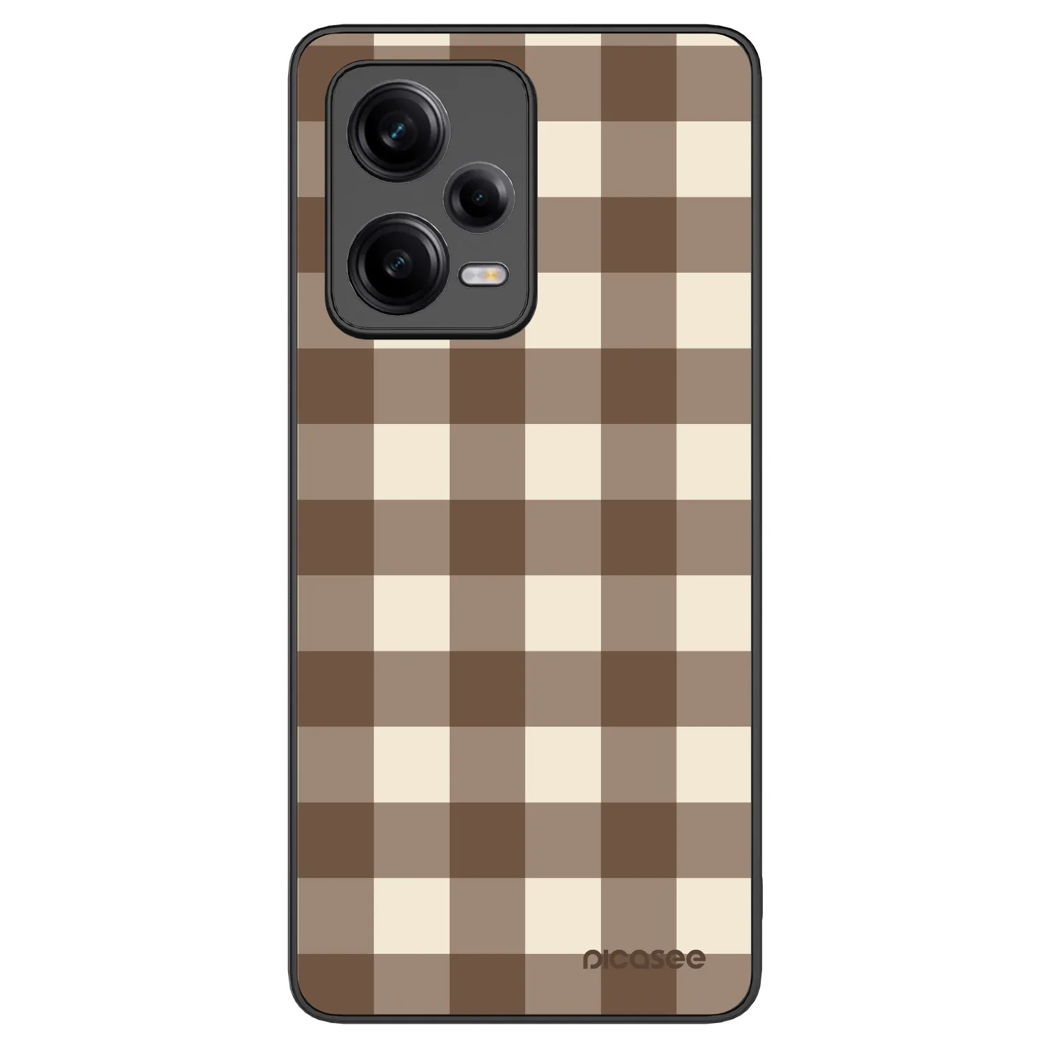 Picasee ULTIMATE CASE za Xiaomi Redmi Note 12 Pro 5G - Brown grid