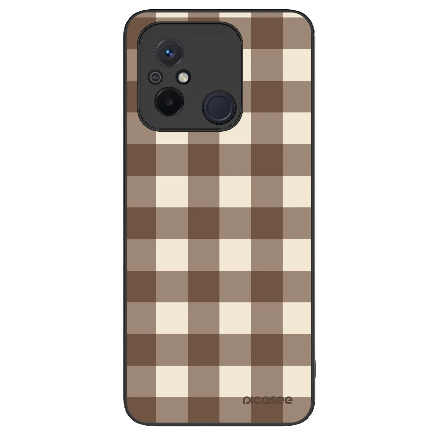 Picasee ULTIMATE CASE za Xiaomi Redmi 12C - Brown grid