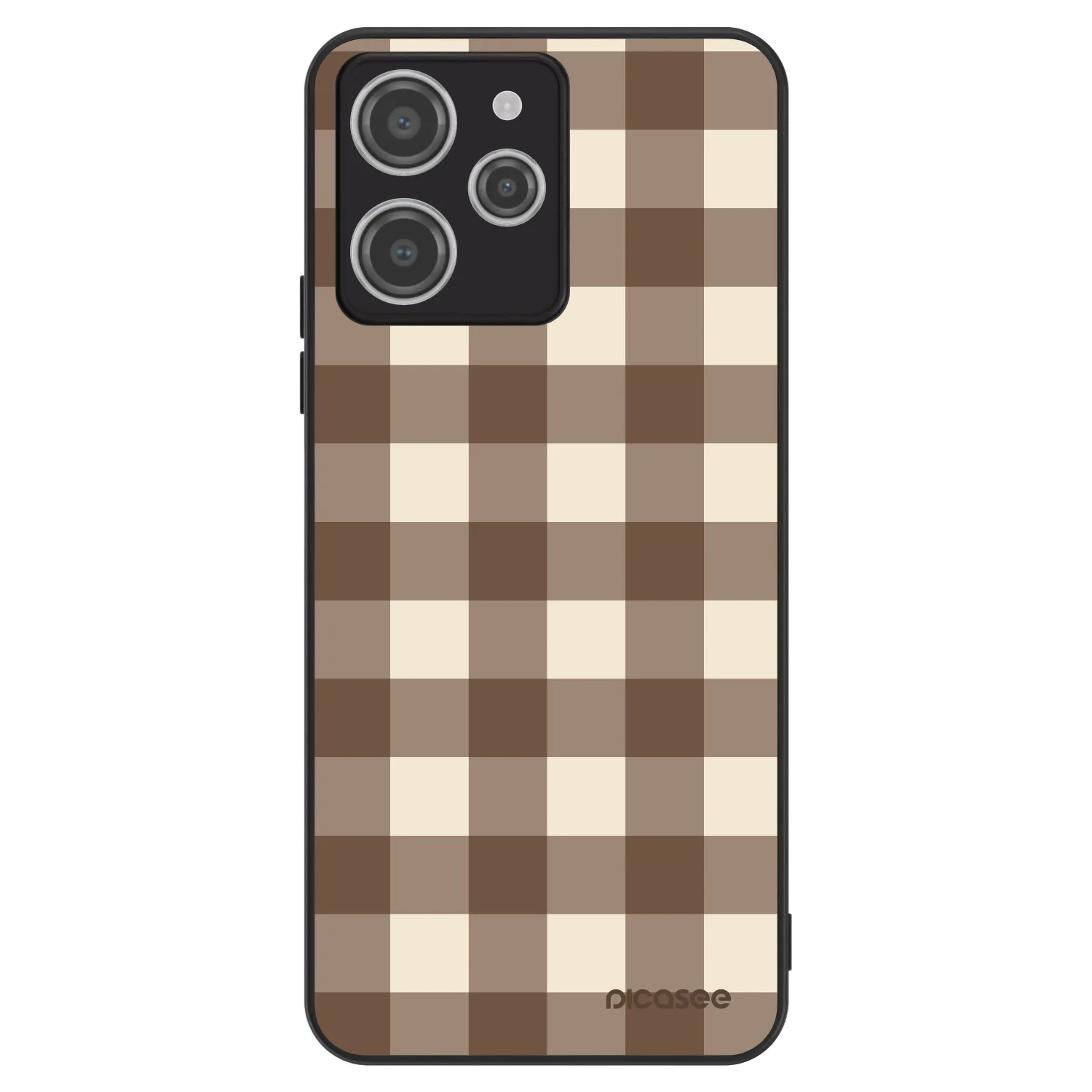 Picasee ULTIMATE CASE za Xiaomi Redmi 12 4G - Brown grid