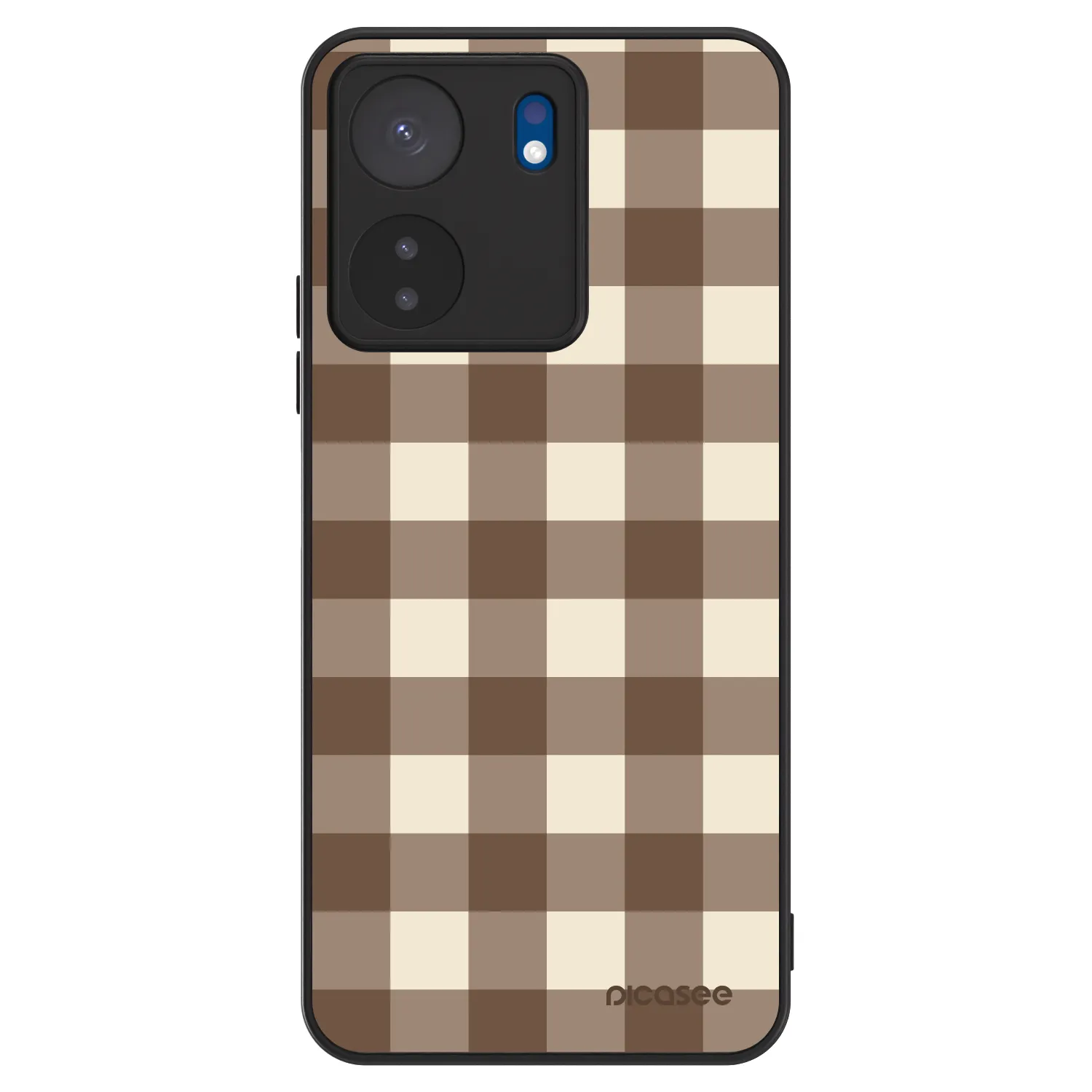 Picasee ULTIMATE CASE za Xiaomi Redmi 13C 4G - Brown grid