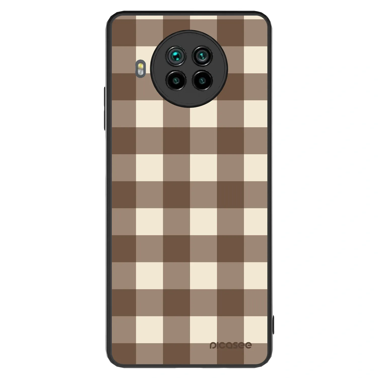 Picasee ULTIMATE CASE za Xiaomi Mi 10T Lite - Brown grid