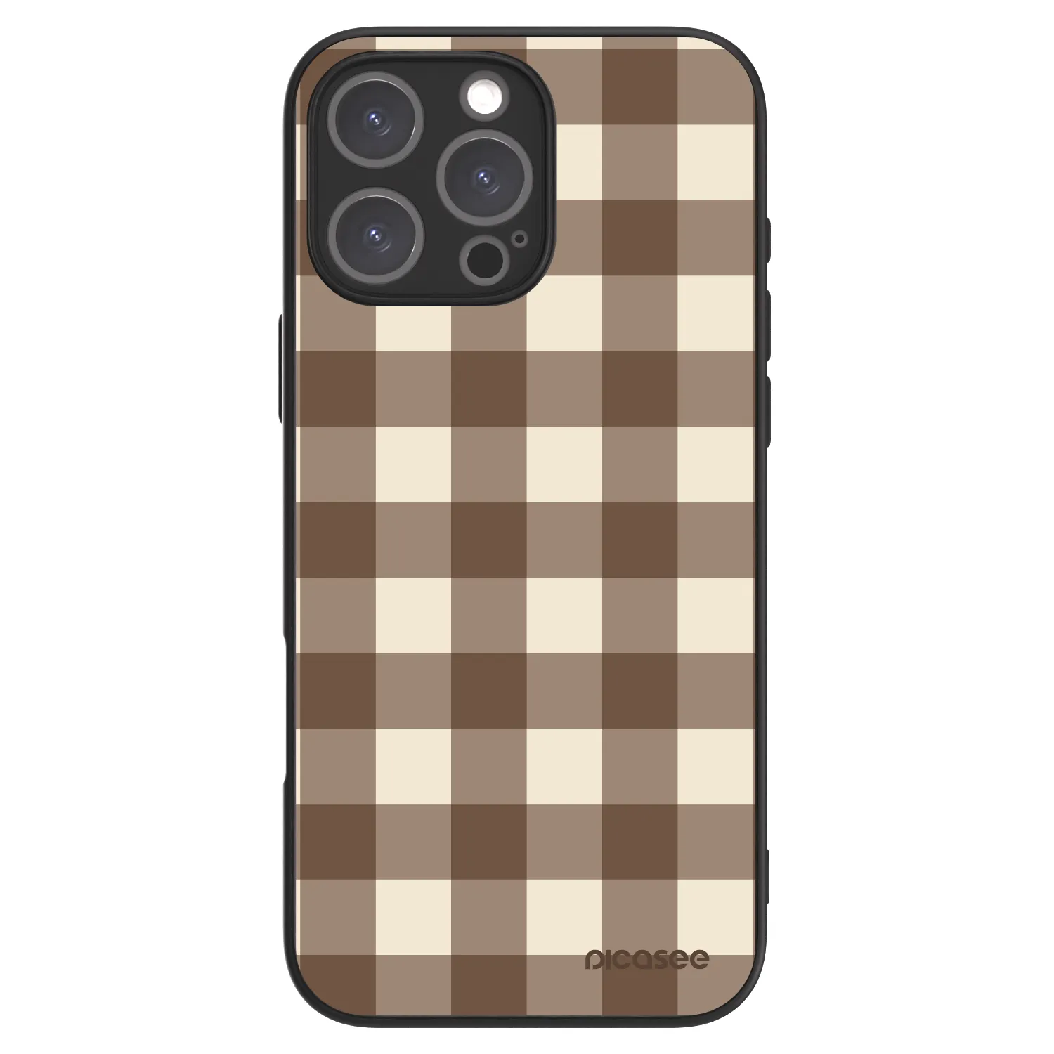 Picasee ULTIMATE CASE MagSafe za Apple iPhone 16 Pro Max - Brown grid