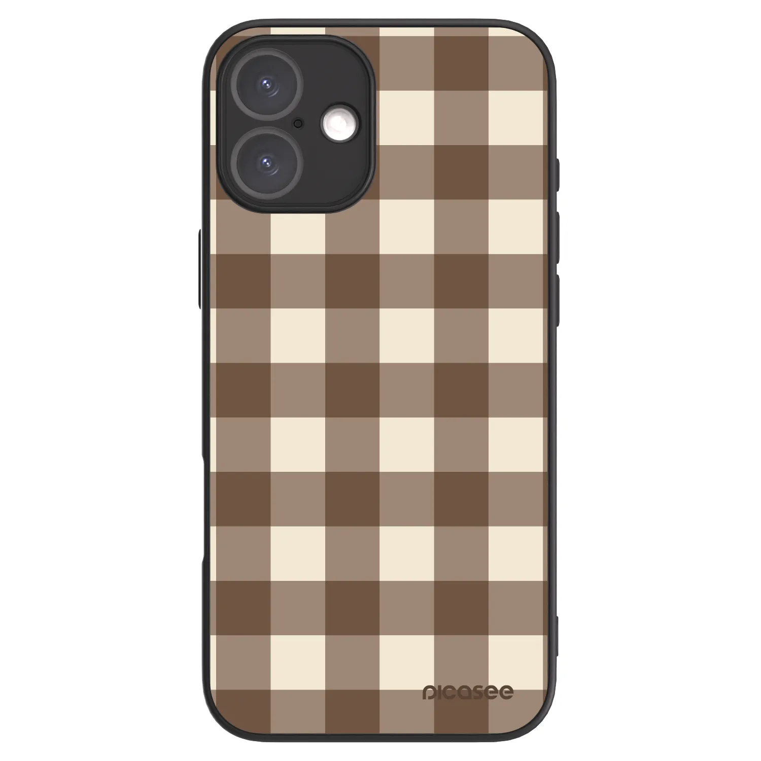 Picasee ULTIMATE CASE MagSafe za Apple iPhone 16 Plus - Brown grid