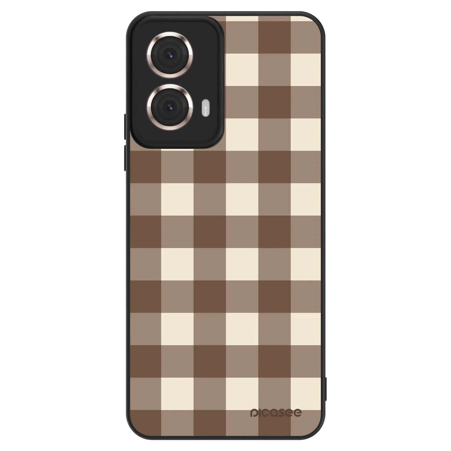 Picasee ULTIMATE CASE za Motorola Moto G85 - Brown grid