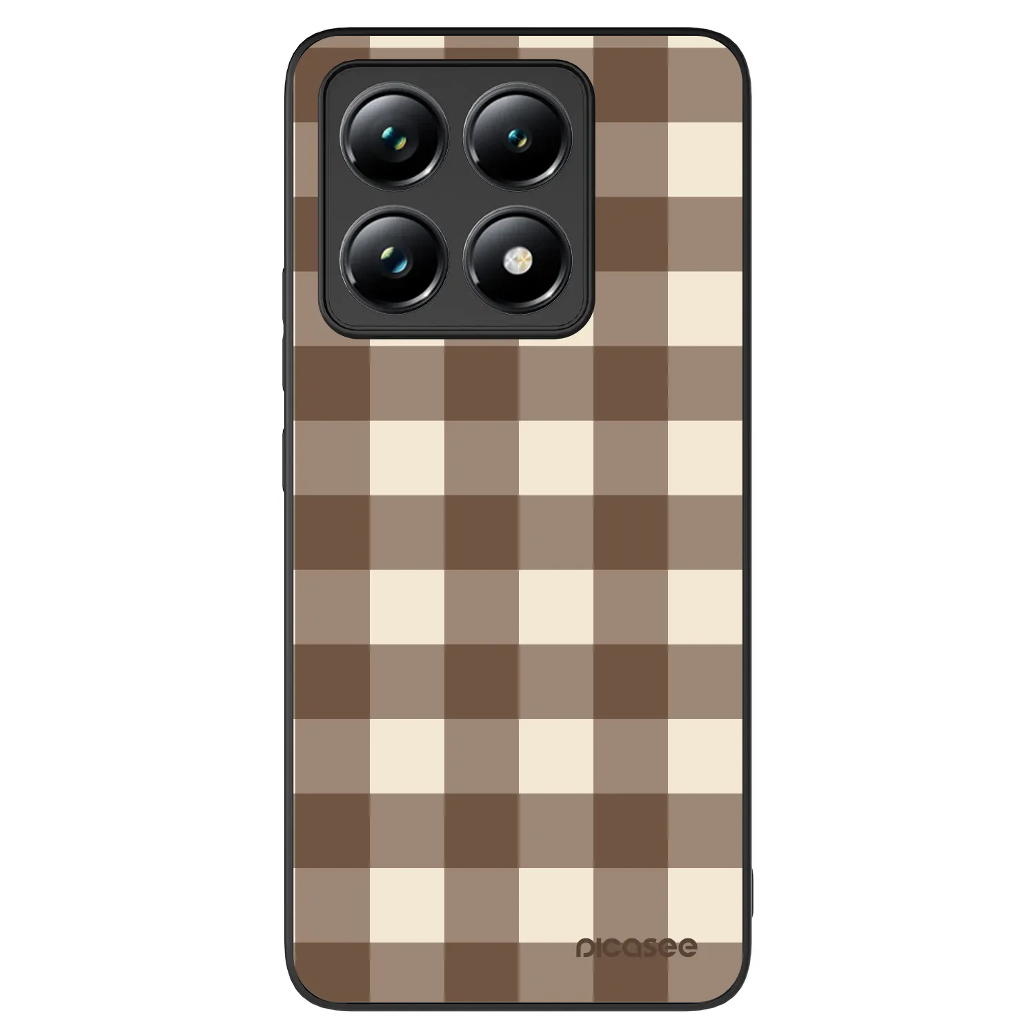 Picasee ULTIMATE CASE za Xiaomi 14T - Brown grid
