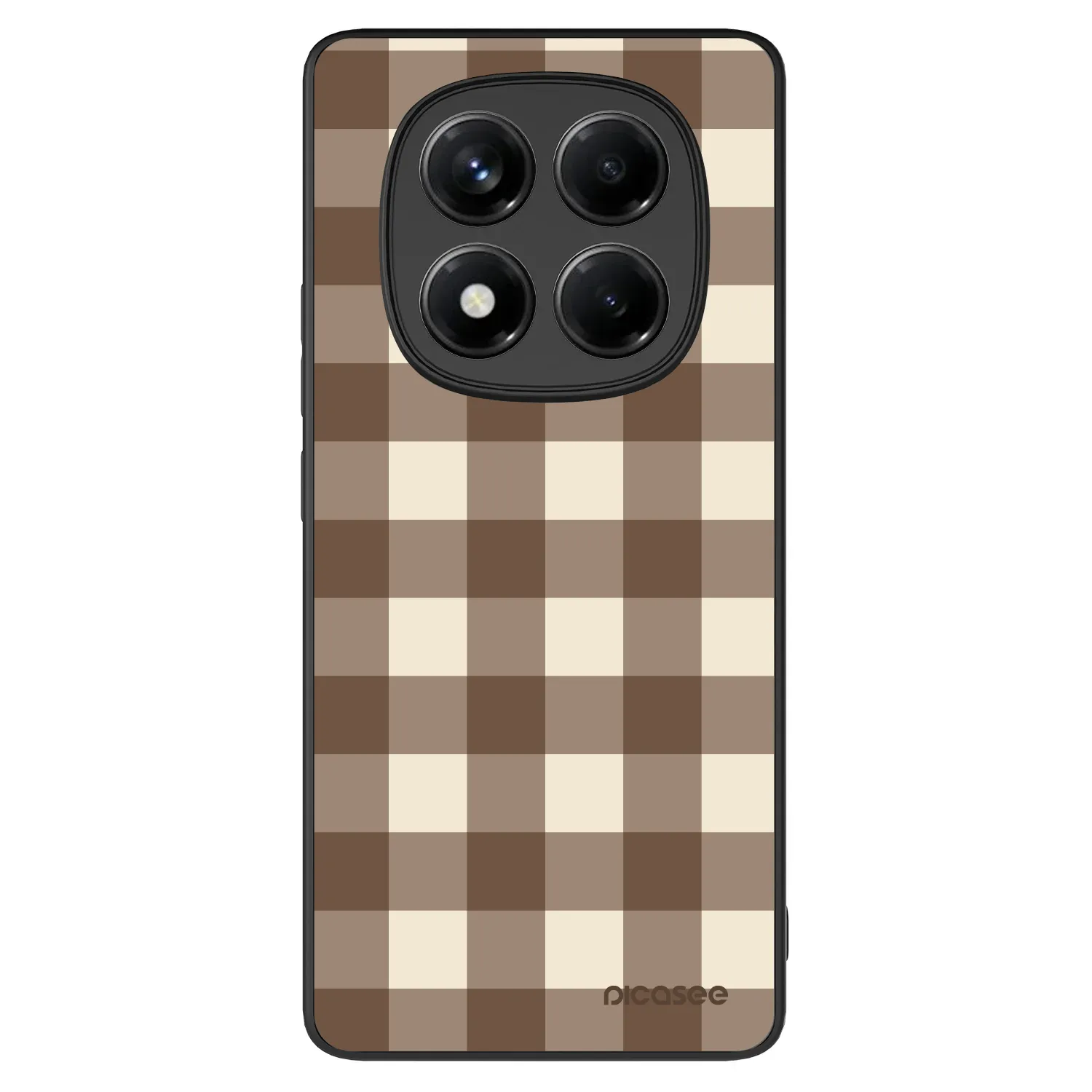 Picasee ULTIMATE CASE za Xiaomi Redmi Note 14 Pro+ 5G - Brown grid