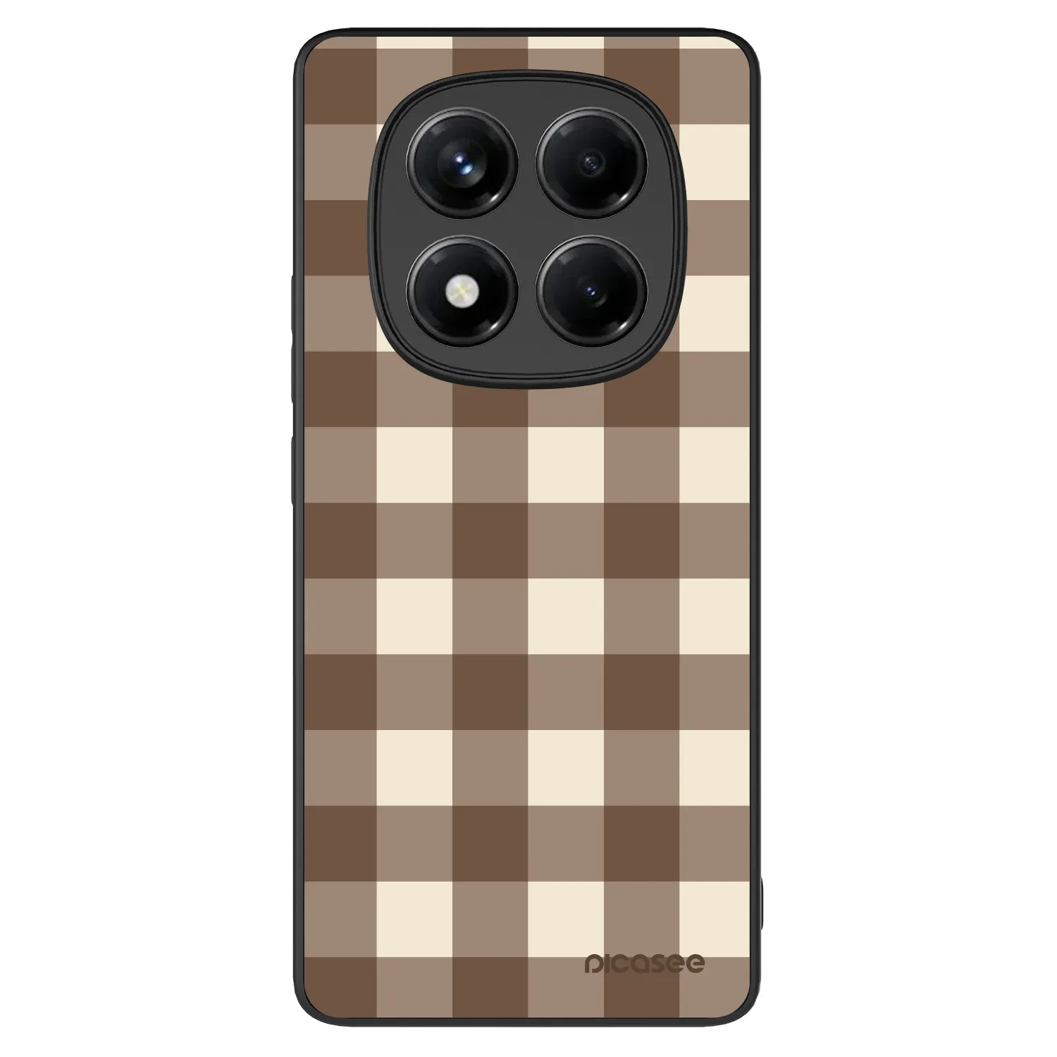 Picasee ULTIMATE CASE za Xiaomi Redmi Note 14 Pro 4G - Brown grid