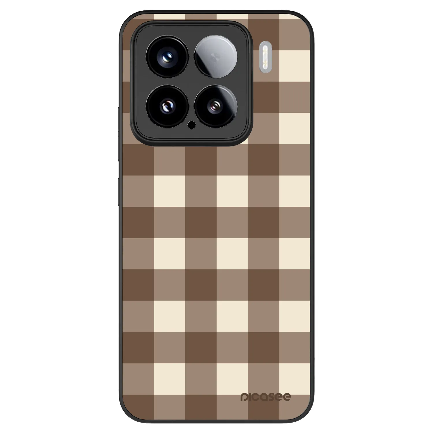 Picasee ULTIMATE CASE za Xiaomi 15 - Brown grid